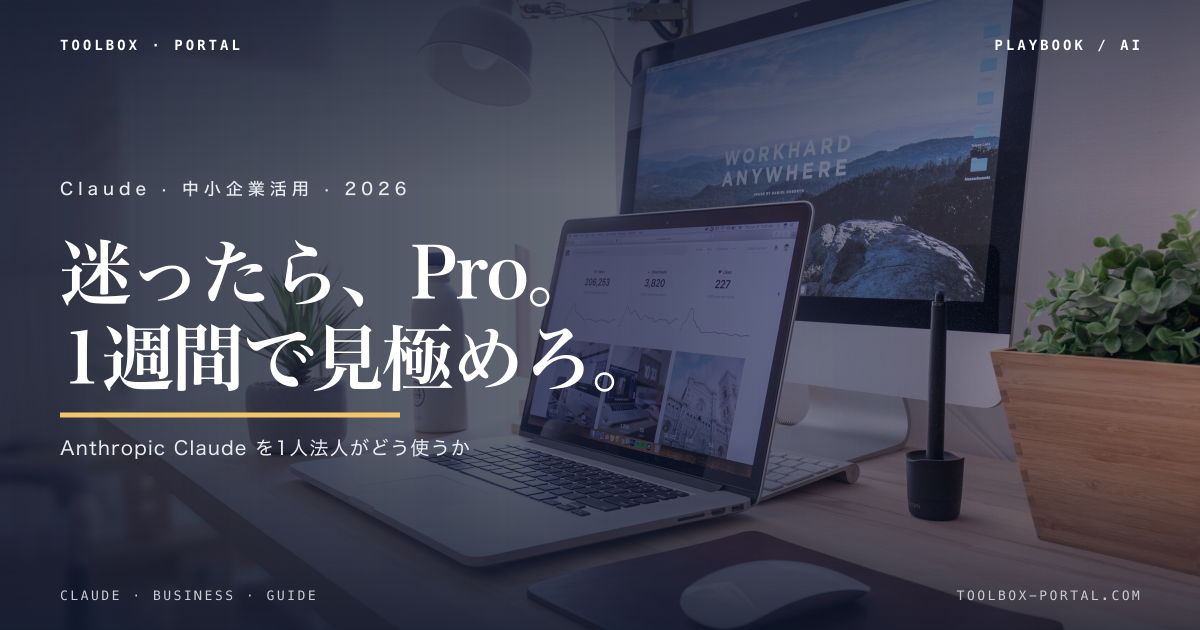 Claude 中小企業の使い方 2026|料金と業務活用ガイド